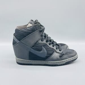 Nike Dunk Sky Hi Shoes Womens Size 10 Wedge High Top Hidden Heel Trainers